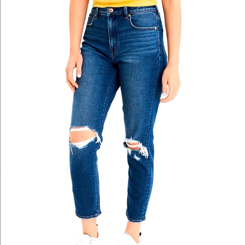 American Eagle MOM JEAN high waisted 10 TALL